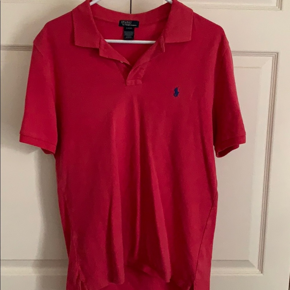Red Ralph Lauren polo